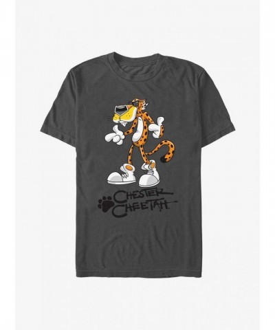 Cheetos Chester Cheetah Grey Print Men's T-Shirt