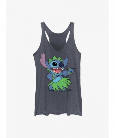 Disney Lilo & Stitch Blue Hula Tank Top for Girls