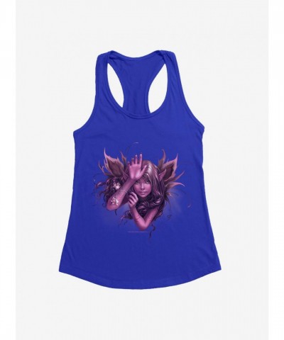 Trick Violet Fairy Girls Lightweight Tank Top