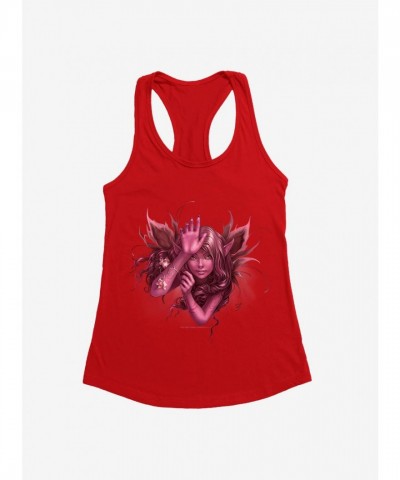 Trick Violet Fairy Girls Lightweight Tank Top