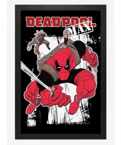 Marvel Deadpool Max Framed Poster