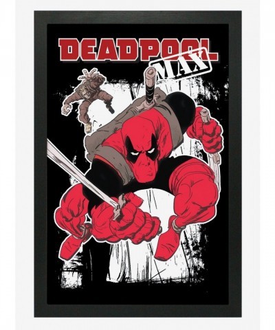 Marvel Deadpool Max Framed Poster