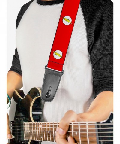DC Comics The Flash Logo Premium Guitar Strap