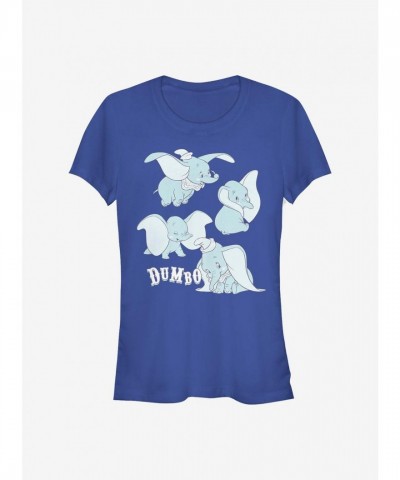 Disney Dumbo T-Shirt for Girls - Blue Junior Size
