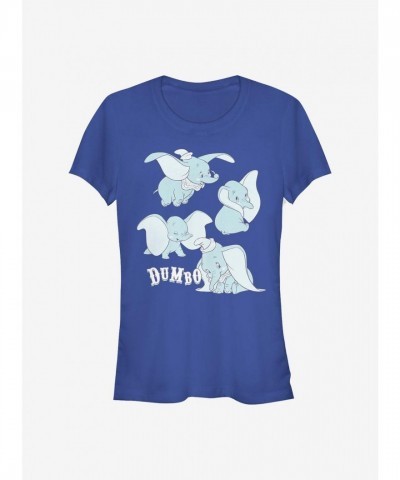 Disney Dumbo T-Shirt for Girls - Blue Junior Size