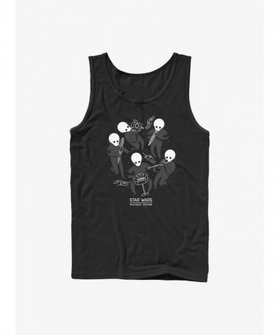 Star Wars Cantina Band Unisex Tank Top - Black
