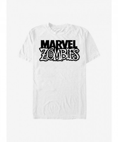 Marvel Zombies T-Shirt - White for Men - Featuring Marvel's Zombies Logo