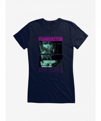 Universal Monsters Frankenstein Girls T-Shirt - Lightweight Cotton Tee