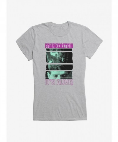Universal Monsters Frankenstein Girls T-Shirt - Lightweight Cotton Tee