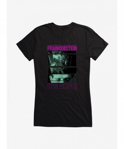 Universal Monsters Frankenstein Girls T-Shirt - Lightweight Cotton Tee