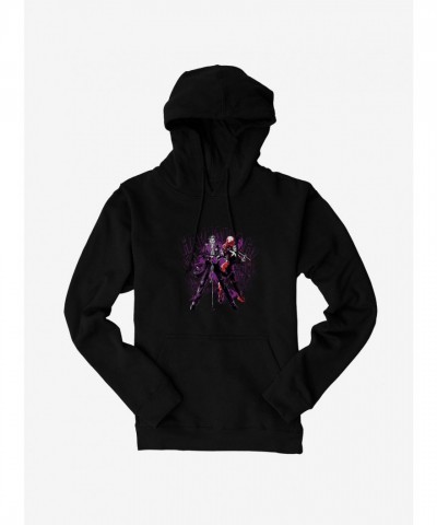 Batman Joker and Harley Quinn Wicked Team Unisex Hoodie