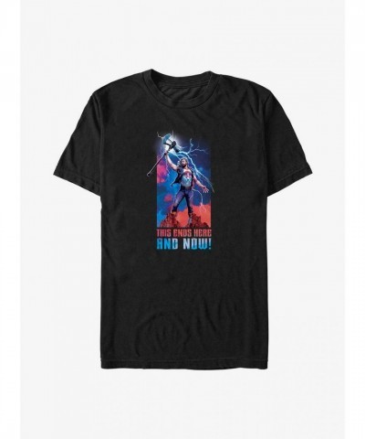 Marvel Thor Love and Thunder Black T-Shirt for Men