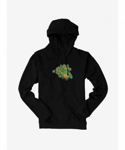 Teenage Mutant Ninja Turtles Hoodie for Men - Goofy Group Design