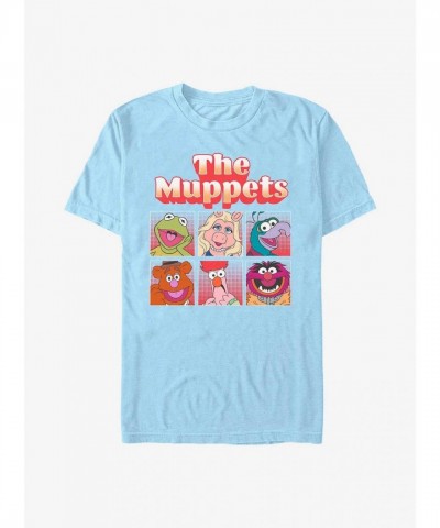 Disney Muppets Group T-Shirt for Men - Blue Comfort Fit
