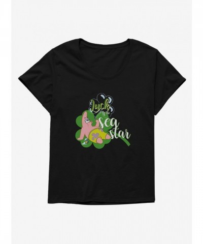 SpongeBob SquarePants Lucky Sea Star Plus Size Tee for Girls