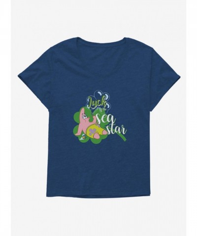 SpongeBob SquarePants Lucky Sea Star Plus Size Tee for Girls