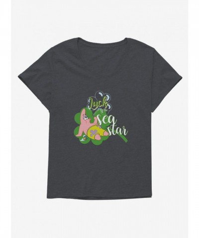 SpongeBob SquarePants Lucky Sea Star Plus Size Tee for Girls
