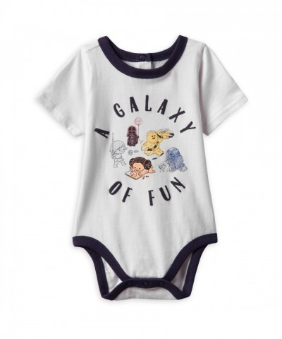 Star Wars Infant Bodysuit: Soft Cotton Baby Outfit Featuring Favorite Characters