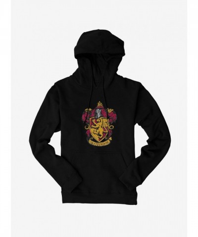 Harry Potter Gryffindor Lion Shield Men's Hoodie