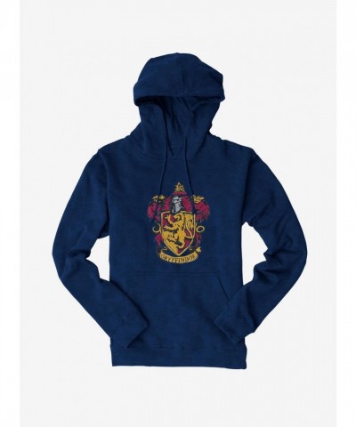 Harry Potter Gryffindor Lion Shield Men's Hoodie