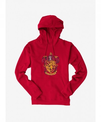 Harry Potter Gryffindor Lion Shield Men's Hoodie
