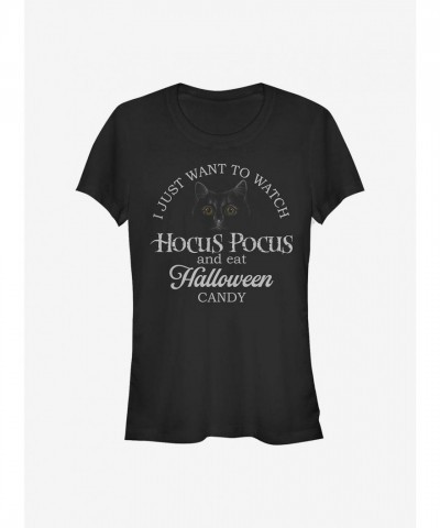 Disney Hocus Pocus Lightweight Tee for Girls - Black