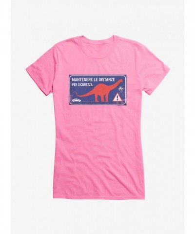 Jurassic World Dominion Keep Safe Distance Girls T-Shirt