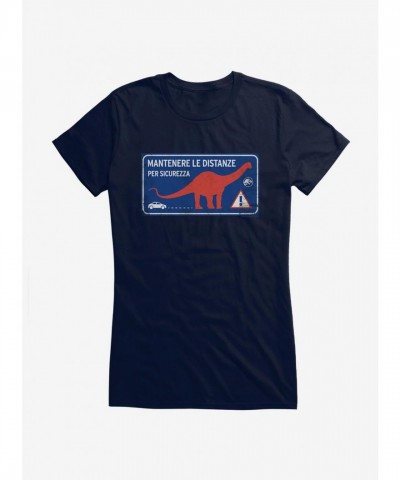 Jurassic World Dominion Keep Safe Distance Girls T-Shirt
