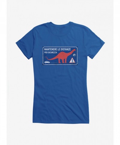 Jurassic World Dominion Keep Safe Distance Girls T-Shirt