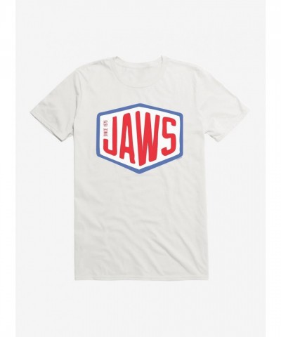 Jaws Icon Tee for Men - Lightweight Cotton