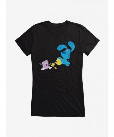 Blue's Clues Slippery Soap & Teatime Graphic Tee for Girls