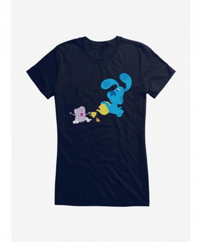 Blue's Clues Slippery Soap & Teatime Graphic Tee for Girls