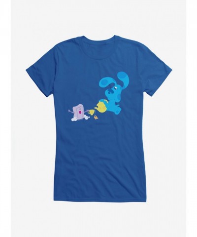 Blue's Clues Slippery Soap & Teatime Graphic Tee for Girls