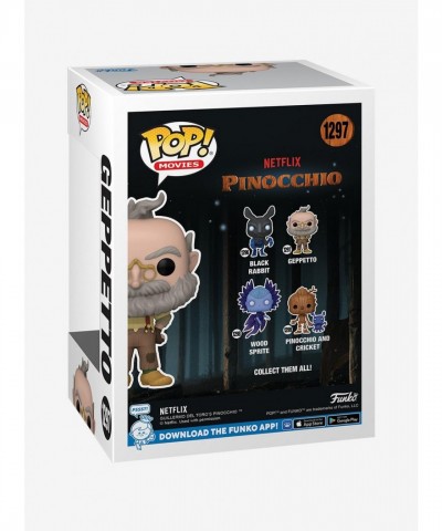 Funko Pinocchio Pop! Vinyl Figure of Geppetto from Netflix
