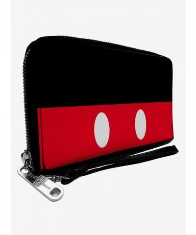 Disney Mickey Mouse Vegan Leather Zip-Around Wallet