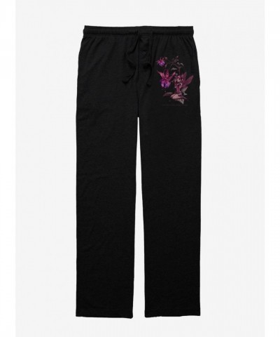 Trick Fairies Black Punk Fairy Pajama Pants for Men - Pink