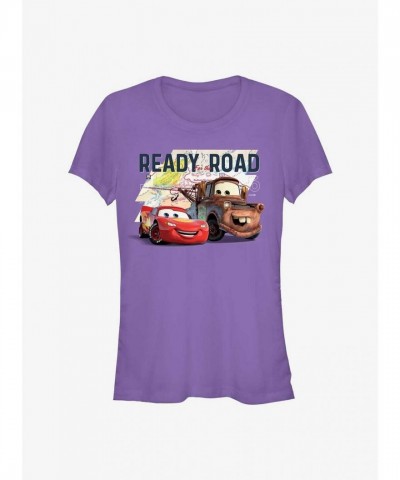 Cars Ready for Girls - PURPLE Junior T-Shirt