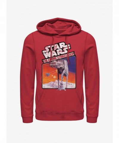 Star Wars Empire Strikes Back Atari Game Art Red Unisex Hoodie