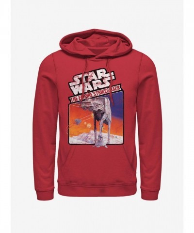 Star Wars Empire Strikes Back Atari Game Art Red Unisex Hoodie