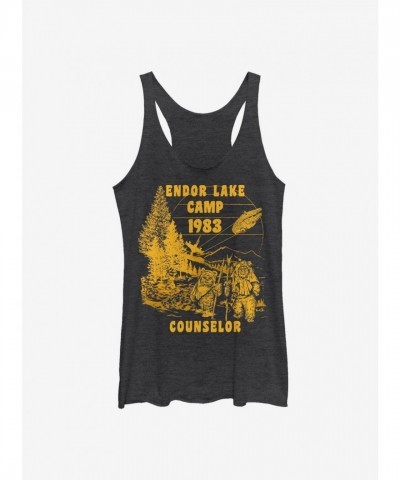 Star Wars Endor Camp Girls Tank Top - Black