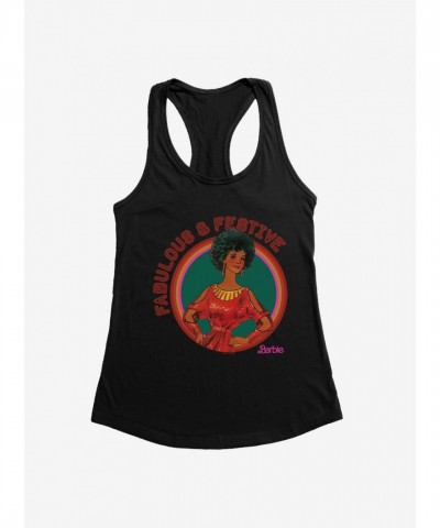 Barbie Holiday Festive Girls Tank Top
