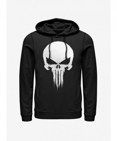 Marvel Punisher Graphic Hoodie - Black Men's