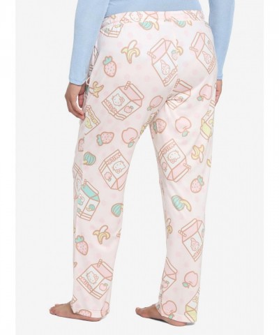Hello Kitty Friends Milk Carton Plus Size Pajama Pants