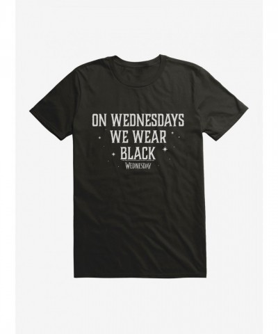 Wednesday Black T-Shirt - Lightweight Cotton Unisex Wear