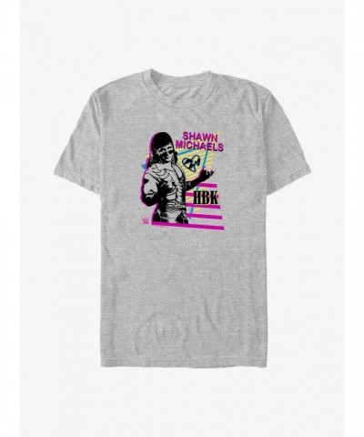 WWE HBK Shawn Michaels Grey T-Shirt for Men