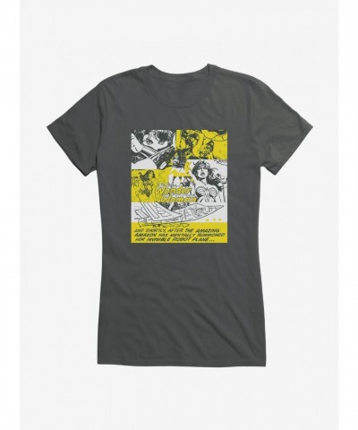 Wonder Woman Robot Plane T-Shirt for Girls
