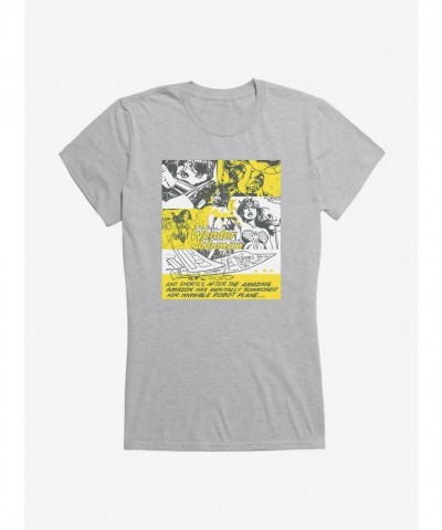 Wonder Woman Robot Plane T-Shirt for Girls