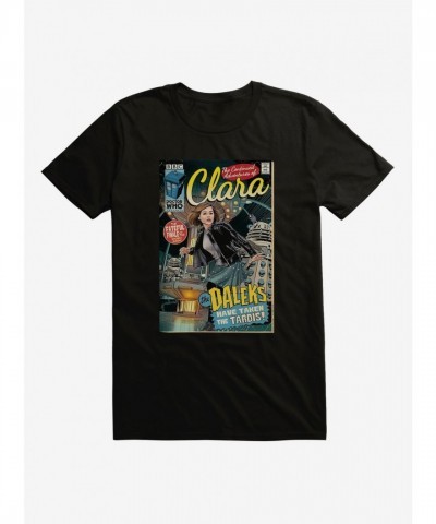 Doctor Who Clara Oswald Comic Inspired Lightweight T-Shirt for Men