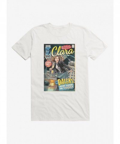 Doctor Who Clara Oswald Comic Inspired Lightweight T-Shirt for Men