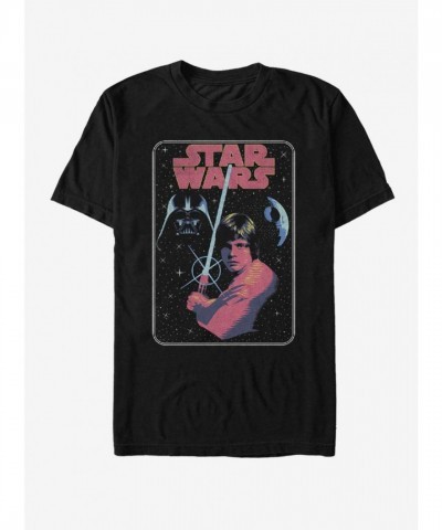 Star Wars Men's Unisex Black Corner Store Arcade T-Shirt